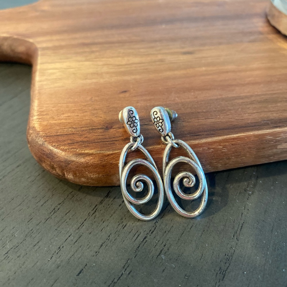 Brighton Twirl Swirl Drop Earrings